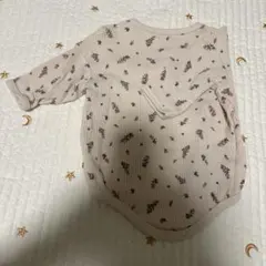 花柄ロンパース サイズ70 綿100%