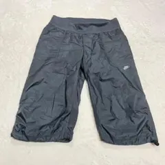 NIKE ナイロンパンツ ハーフパンツ グレー レディース スポーツ ナイキ