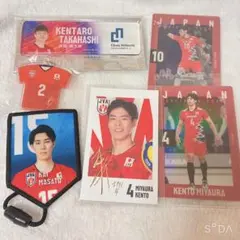 男子バレーボール 日本代表 グッズセット 宮浦健人 甲斐優斗