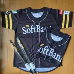 SoftBankホークス ユニフォームセット 20周年記念Lフラグ