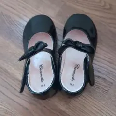 Caramelle 黒 フォーマルシューズ 16.0