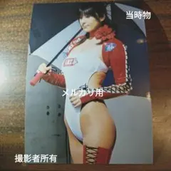 三井ゆり 写真 A4サイズ 1枚 ハイレグ レースクイーン アイドル