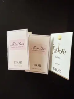 CHANEL N°5 & Chance, Miss Diorサンプルセット 新品 - メルカリ