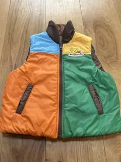 ミキハウス リバーシブルダウンベスト　120