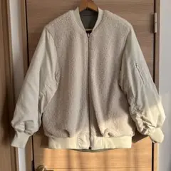 earth music&ec リバーシブル　MA-1ジャケット