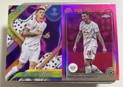 Benjamin Sesko 2枚セット シリアル入り　シェシュコ