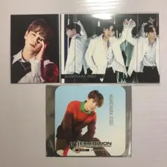 豆原一成 3点セット コースター ポストカード トレカ