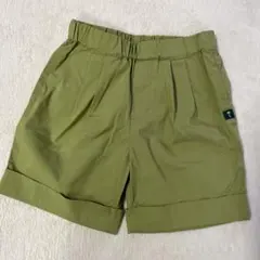 モイモルン　オリーブグリーン ハーフパンツ 90センチのサムネイル