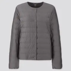 美品✨ユニクロ ウルトラライトダウンコンパクトジャケット グレー M