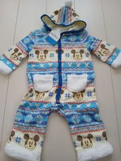 【新品】ミッキーマウス カバーオール 80 東京ディズニーリゾート