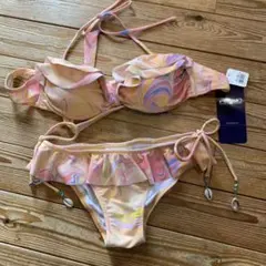 royal ロイヤル　水着　ビキニ　新品未使用　マーブル　夏夏のサムネイル