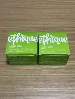 【未使用品】ethique シャンプーバー ヒーリキウィ110g　2個のサムネイル