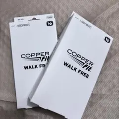 2足【新品】COPPER Fit WALK FREE　コッパーフィットt43