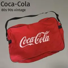 希少品 80s 90s コカ・コーラ ヴィンテージ ショルダーバッグ 赤 特大のサムネイル