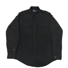 90s ラルフローレン G.I. Shirt サファリシャツ リネン100% - メルカリ