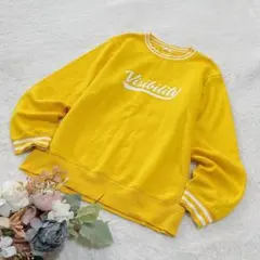 【ジーユー】GU メンズ KIDS スウェT Peanuts イエロー M ○