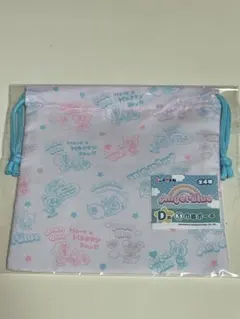 エンジェルブルー 巾着ポーチ