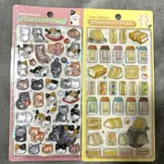 ボンボンドロップシール 和柄2種セット