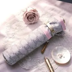 【未使用級】CELINE セリーヌ折り畳み傘 総柄マカダム トリオンフ 金具のサムネイル