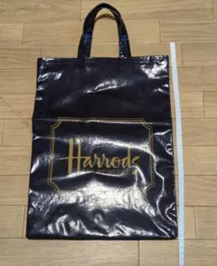 Harrods トートバッグ ネイビー
