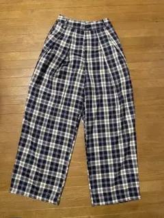 RODEO CROWNS WIDE BOWL 新品未使用 チェック ワイドパンツ