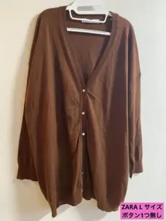 セール！ZARA ウール入り 薄手カーディガン春秋冬　難あり