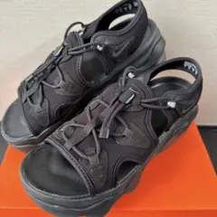 NIKE ナイキ エアマックスココ サンダル 黒24㎝