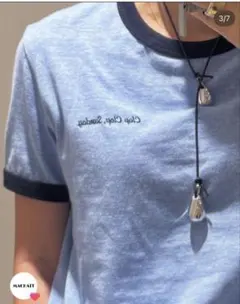 マチャット 2025 パイピングTシャツ ブルーのサムネイル