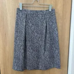 【美品】INDIVI インディヴィ　柄スカート　春夏