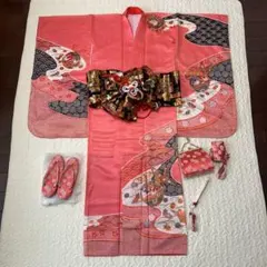 七五三　7歳着物セット　三越