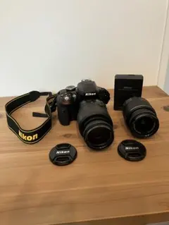 お値下げ) 【美品】Nikon D3300 ダブルズームキット デジタル一眼レフのサムネイル