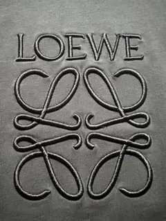 ロエベ LOEWE アナグラム 刺繍 Tシャツ グレー 灰色のサムネイル