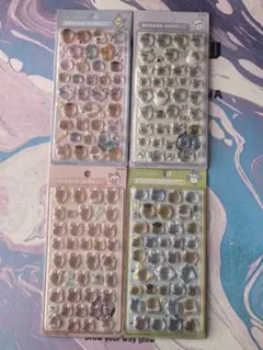 【匿名発送】新品　正規品ちいかわ ボンボンドロップシール 第2弾　4種セットBD