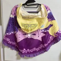 ディズニーリゾート　フード付きタオル ラプンツェル