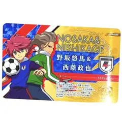 イナズマイレブン イレブンライセンス 野坂悠馬&西蔭政也 カード