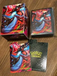 海外限定 】リザードン UPC スリーブ & デッキボックス & コイン