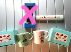 新品未使用　非売品？　ミッキーミニー　ドナルド　マグカップ箸スプーンフォーク