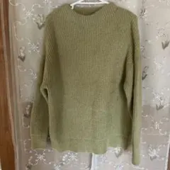 AMERICAN HOLIC パステルグリーン　若草色　ニット M