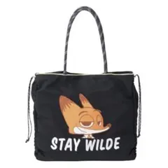 【新品】しまむら　ズートピア2 ニック　黒　トート　バッグ