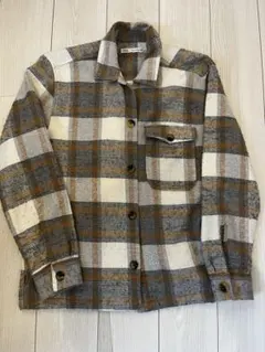 ZARA MENS チェックシャツ ジャケット アウター 秋冬
