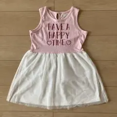ワンピース　女の子　ノースリーブ　130cm