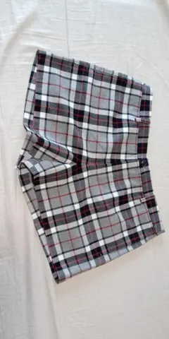 ユニクロチェック柄ショートパンツ