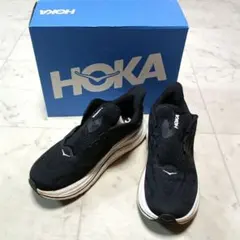 HOKA ホカ M CLIFTON 10 スニーカー 靴 27.5 ブラック 箱のサムネイル