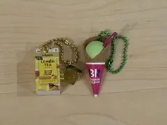 ⭐︎リプトン・サーティワン食玩2種セット⭐︎ レモンティー・マスクメロン