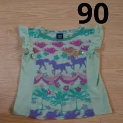 ANNA SUI mini フリル袖Tシャツ 90のサムネイル