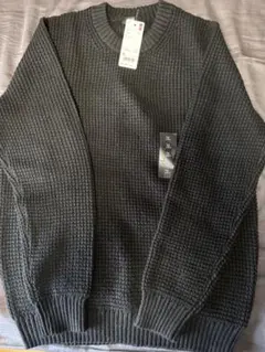 ユニクロ/UNIQLO クルーネックセーター XL ブラック