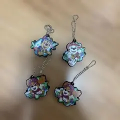 パウパトロール 神座 ラバーキーホルダー 4種セット
