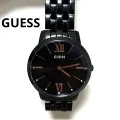 GUESS ゲス　腕時計　STEEL 希少　時計　ブラック　美品　黒のサムネイル