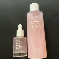 Anua ピーチ 77% ナイアシン エッセンス トナー ＆70ナイアシンセラム
