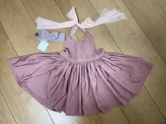 マールマール　エプロンドレス　80-90cm